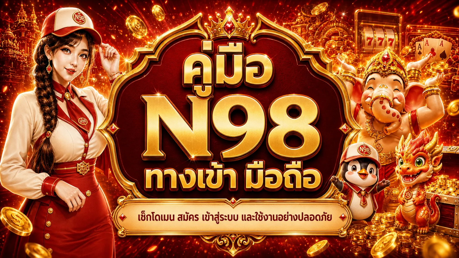 N98 ทางเข้า มือถือ สมัครและเข้าสู่ระบบอย่างปลอดภัย